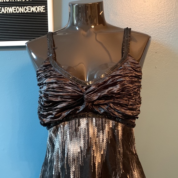 Sequined Party Dress - Picture 2 of 8